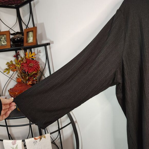 Casual Comfy Career BUNDLE 3X Women's Plus Size Shirts Long & 3/4 Sleeves - Picture 8 of 9